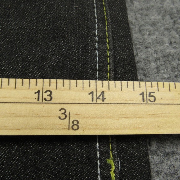 Vintage DMax Jeans  Mens 37x32 Y2K Straight Leg Baggy Relaxed Grunge Tag Size 40 - Picture 7 of 14